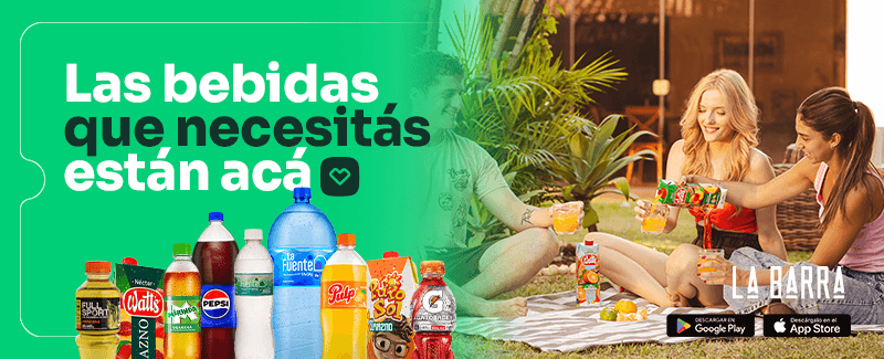 Banner 2 - Las Bebidas que necesitas estan aca